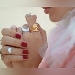 Stonehart Jewelry for Selkie Silver Midi Crescent Moon Ring 🌙